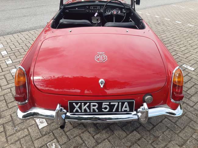 1963 MG B Pull Handle Roadster