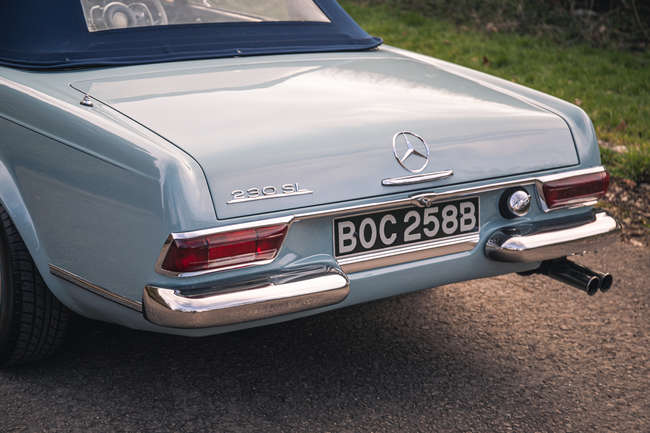 1963 Mercedes-Benz 230SL (W113)-Sold