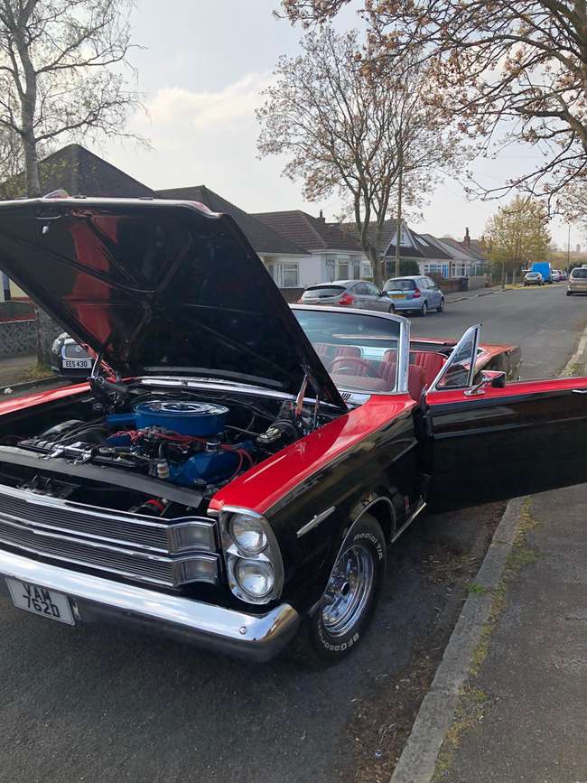 1966 Ford Galaxie Convertible-Sold