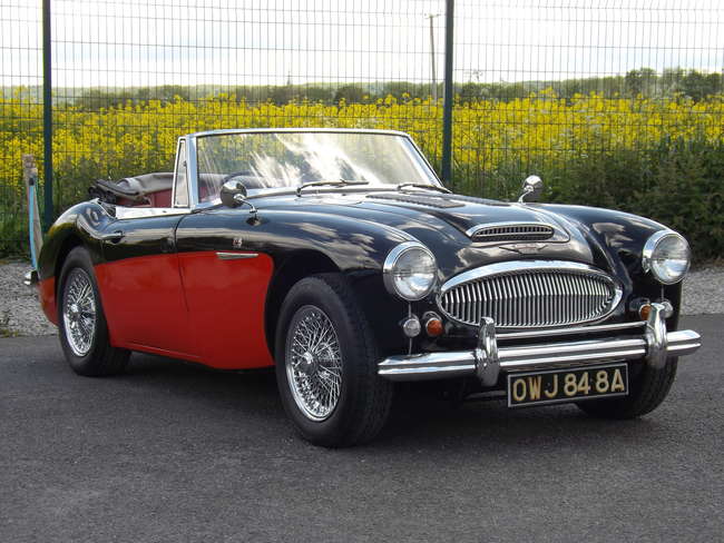 1963 Austin Healey 3000 MKII A (BJ7)-Auction Lot