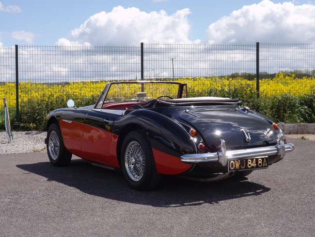 1963 Austin Healey 3000 MKII A (BJ7)-Auction Lot