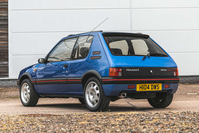 1990 Peugeot 205 GTi-Sold