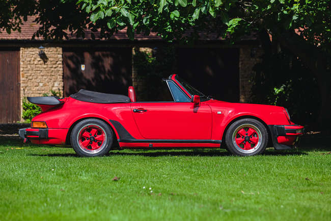 1986 Porsche 911 3.2 Carrera SuperSport Cabriolet-Auction Lot