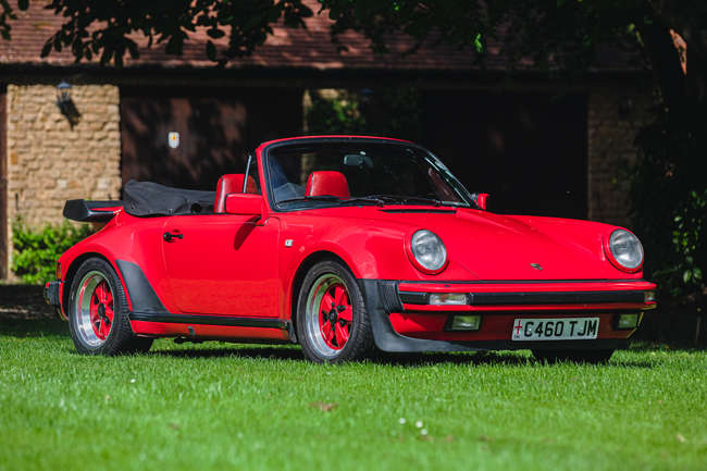 1986 Porsche 911 3.2 Carrera SuperSport Cabriolet-Auction Lot