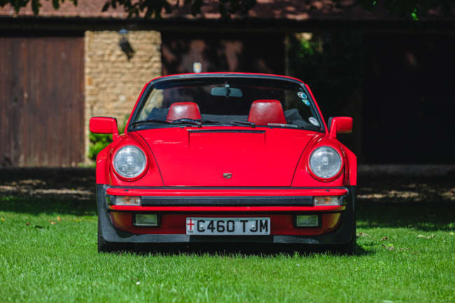 1986 Porsche 911 3.2 Carrera SuperSport Cabriolet-Auction Lot