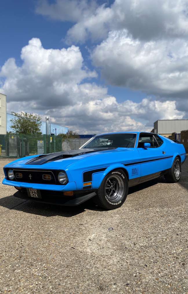 1972 Ford Mustang Mach 1 302ci-Sold