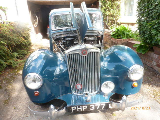 1954 Lea-Francis 14HP, Four-Light Saloon-Auction Lot