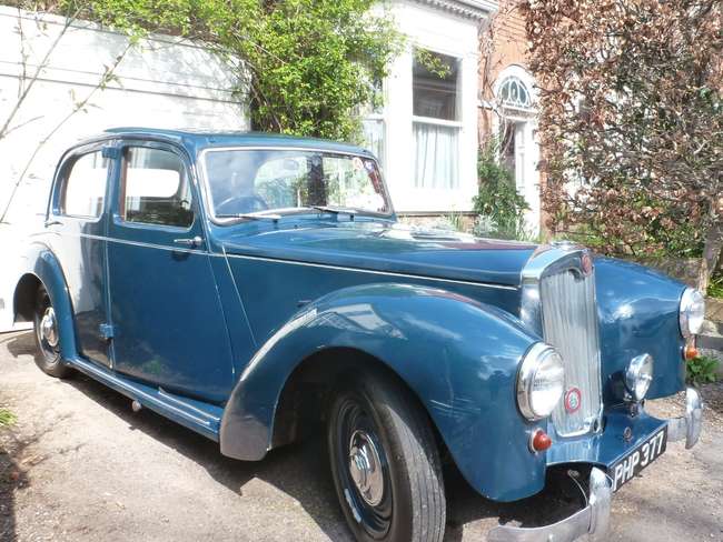 1954 Lea-Francis 14HP, Four-Light Saloon-Auction Lot