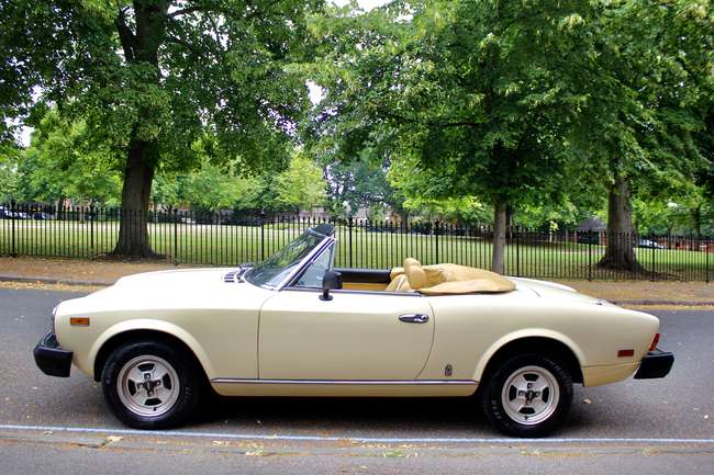 1981 Fiat 124 Sport Spider-Sold