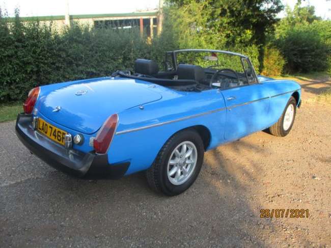 1975 MGB Roadster-Sold
