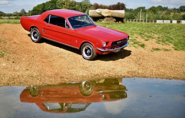 1967 Ford Mustang 289 V8 'Notchback'-Auction Lot