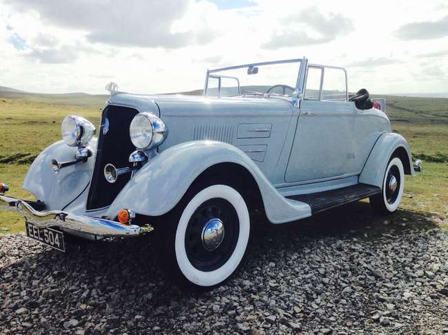 1934 Chrysler Plymouth PE Deluxe  Convertible Coupé-Sold