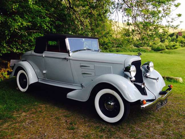 1934 Chrysler Plymouth PE Deluxe  Convertible Coupé-Sold