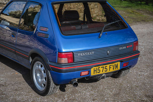 1991 Peugeot 205 GTi 1.9-Sold