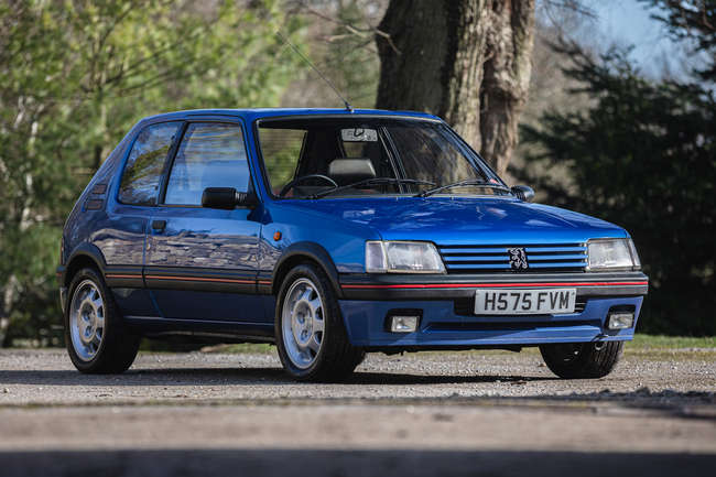 1991 Peugeot 205 GTi 1.9-Sold