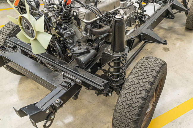 1976 Range Rover Classic 'Suffix D' Rolling Chassis-Sold
