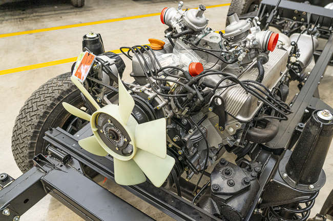 1976 Range Rover Classic 'Suffix D' Rolling Chassis-Sold