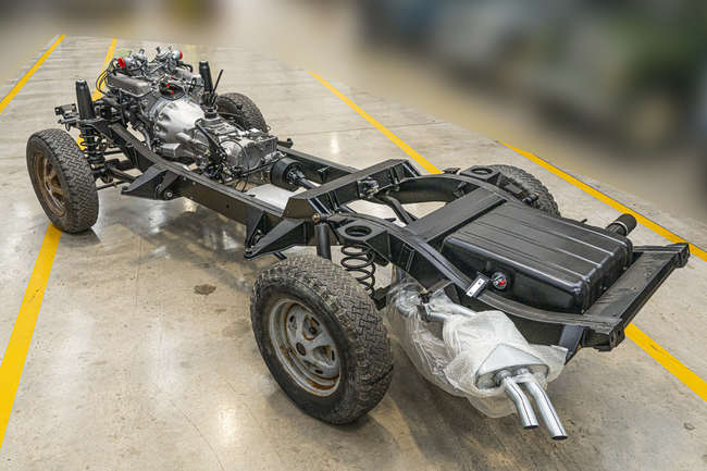 1976 Range Rover Classic 'Suffix D' Rolling Chassis-Sold