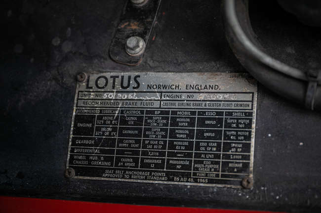 1970 Lotus Elan + 2S 130 (Type 50)