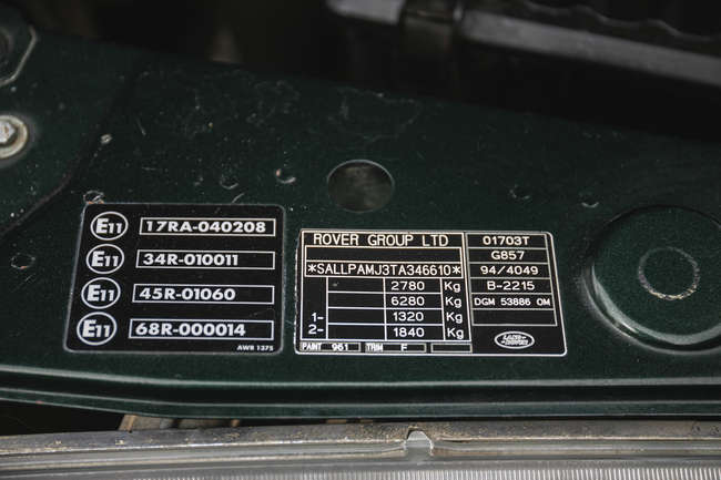 1996 Range Rover P38 4.6 HSE 