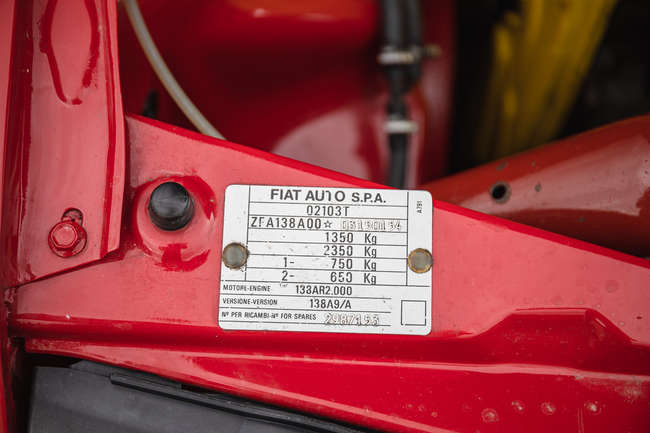 1985 Fiat Strada Abarth 130TC
