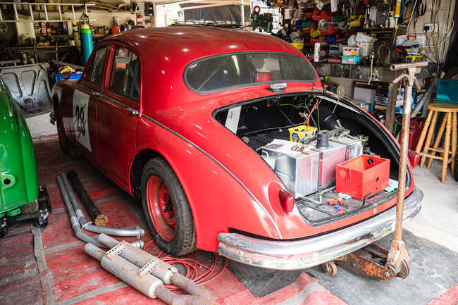 1957 Jaguar Mk.1 3.4 Saloon Race Car