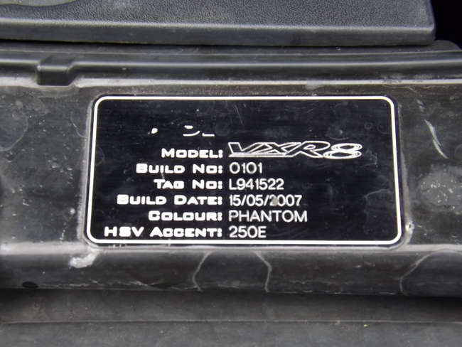 2008 Vauxhall VXR8