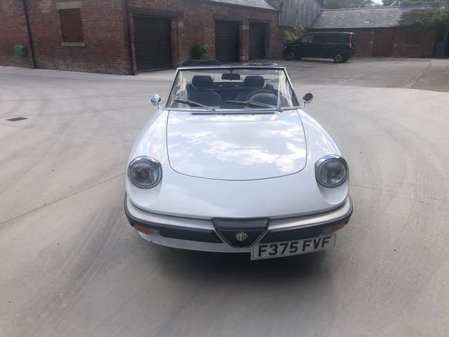 1988 Alfa Romeo 1600 Spider S3 Aerodinamica