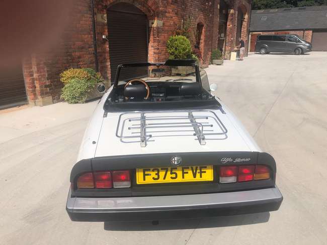 1988 Alfa Romeo 1600 Spider S3 Aerodinamica