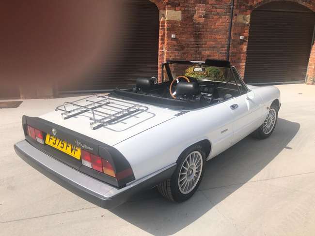 1988 Alfa Romeo 1600 Spider S3 Aerodinamica