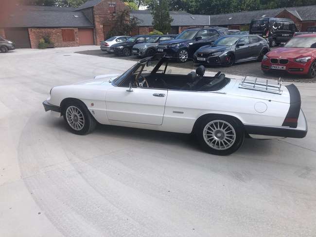 1988 Alfa Romeo 1600 Spider S3 Aerodinamica