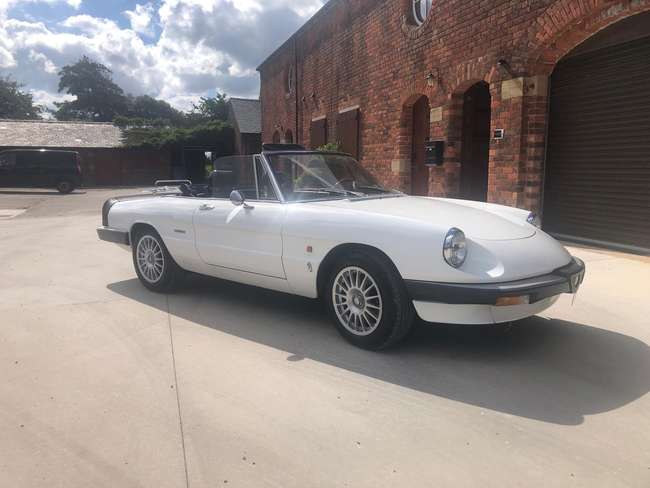 1988 Alfa Romeo 1600 Spider S3 Aerodinamica