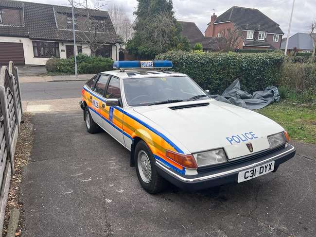1986 Rover SD1 2600 Ex-Metropolitan Police Car