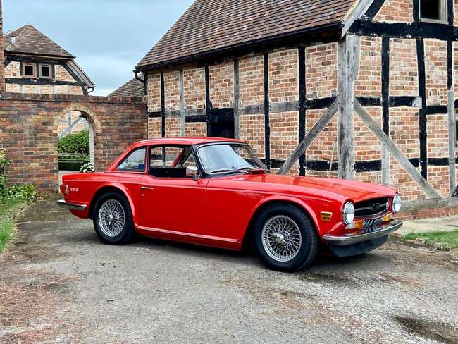 1970 Triumph TR6 Roadster with Works Hardtop
