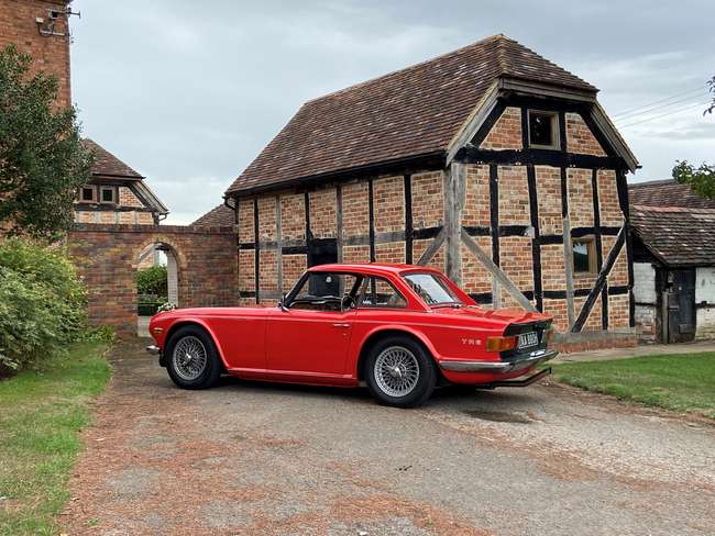 1970 Triumph TR6 Roadster with Works Hardtop