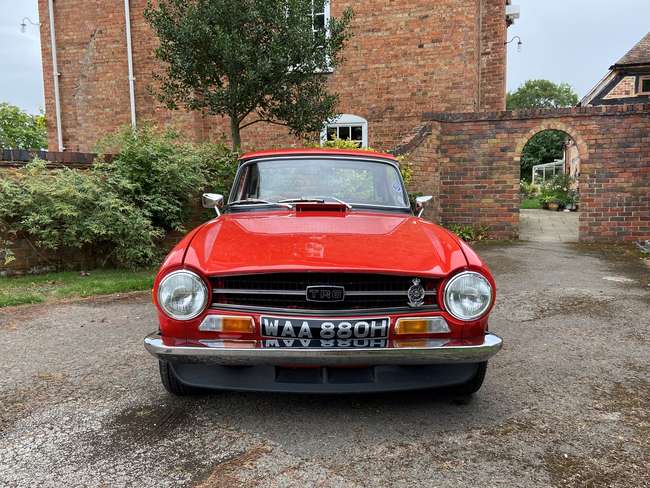 1970 Triumph TR6 Roadster with Works Hardtop