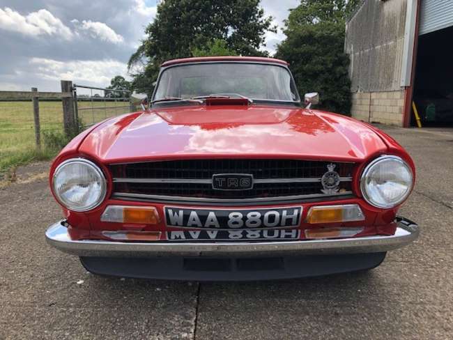 1970 Triumph TR6 Roadster with Works Hardtop