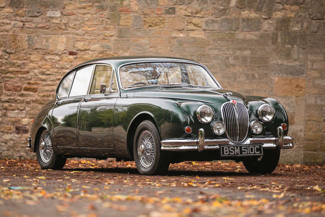 1965 Jaguar MK2 3.4 Saloon Manual Overdrive-For Sale