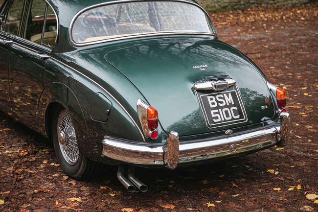 1965 Jaguar MK2 3.4 Saloon Manual Overdrive-For Sale
