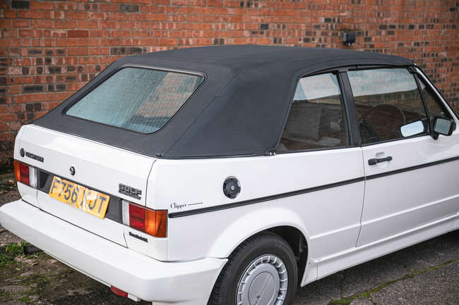1989 Volkswagen Golf MkI Clipper Cabriolet-For Sale