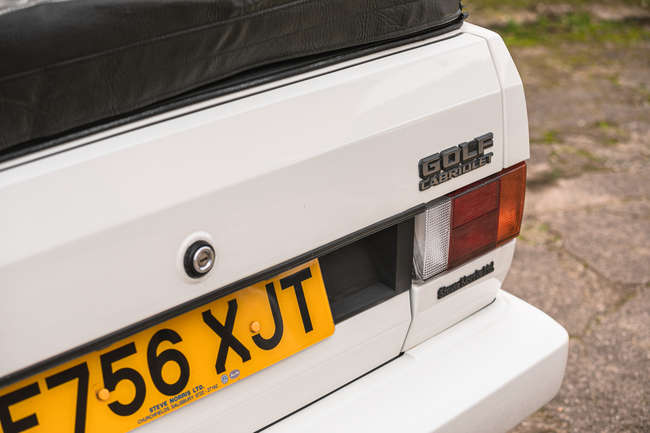 1989 Volkswagen Golf MkI Clipper Cabriolet-For Sale