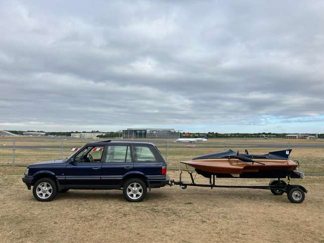 1961 Blakeney & Wells Ventnor-type, 3-Pointer Hydroplane-Sold