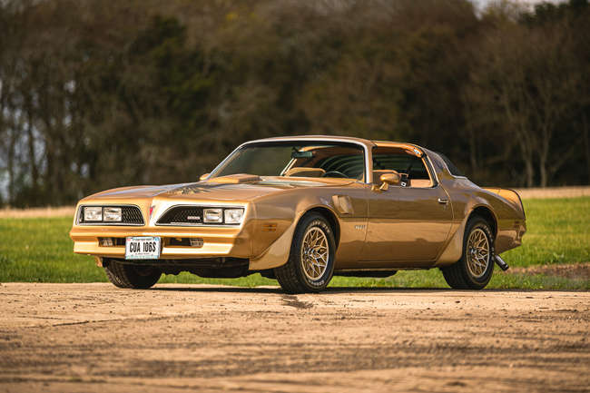 Iconic Auctioneers | 1978 Pontiac Firebird Trans Am T-Top-Sold