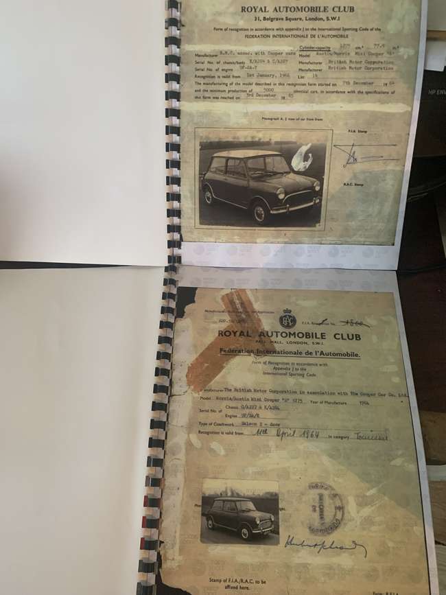 1965 Austin Mini Cooper S Mk1 (1,275cc)-For Sale