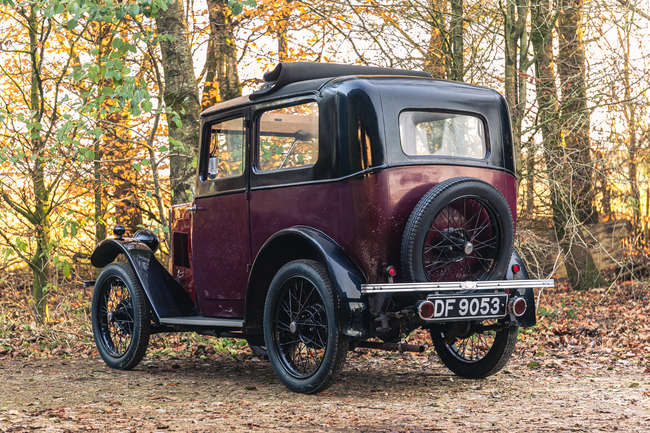 1929 Morris Minor Coach-Built Saloon-Sold