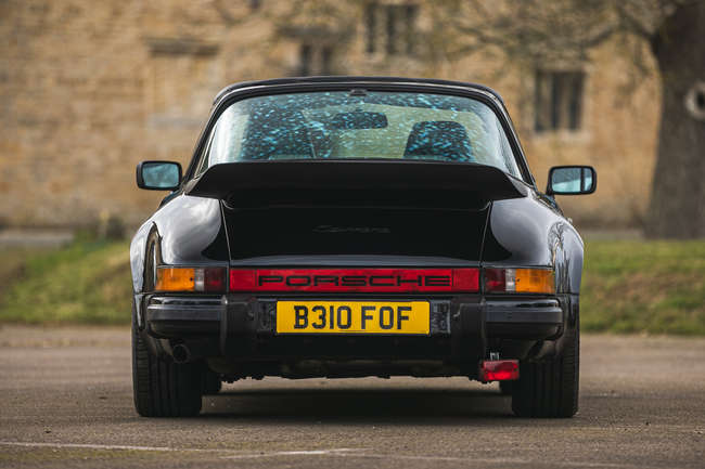 1985 Porsche 911 Carrera 3.2 Targa-Sold