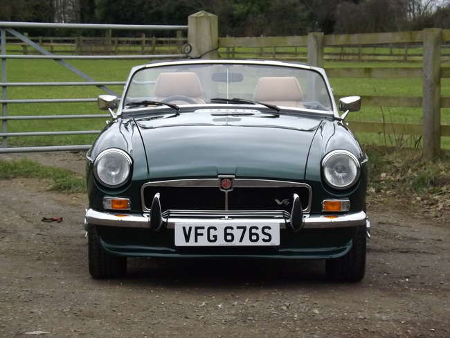 1977 MG B V8 Roadster 3.5-Litre-Sold