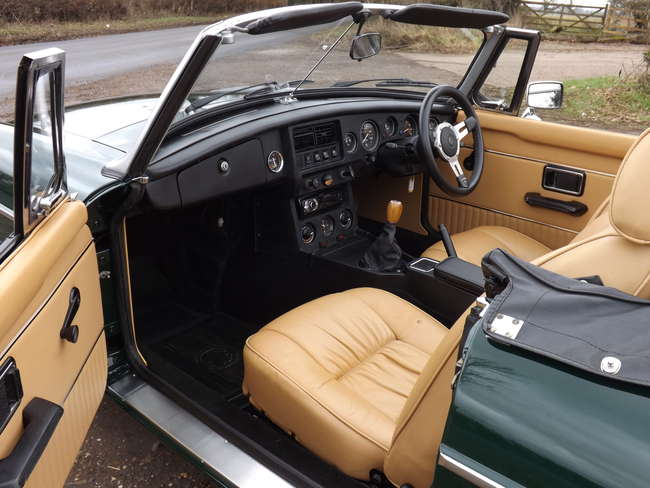 1977 MG B V8 Roadster 3.5-Litre-Sold