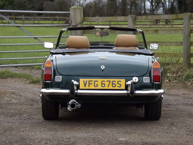 1977 MG B V8 Roadster 3.5-Litre-Sold