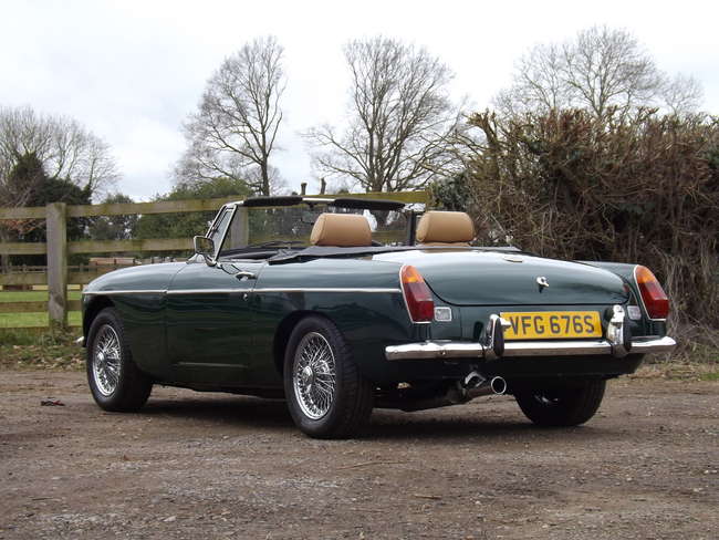 1977 MG B V8 Roadster 3.5-Litre-Sold